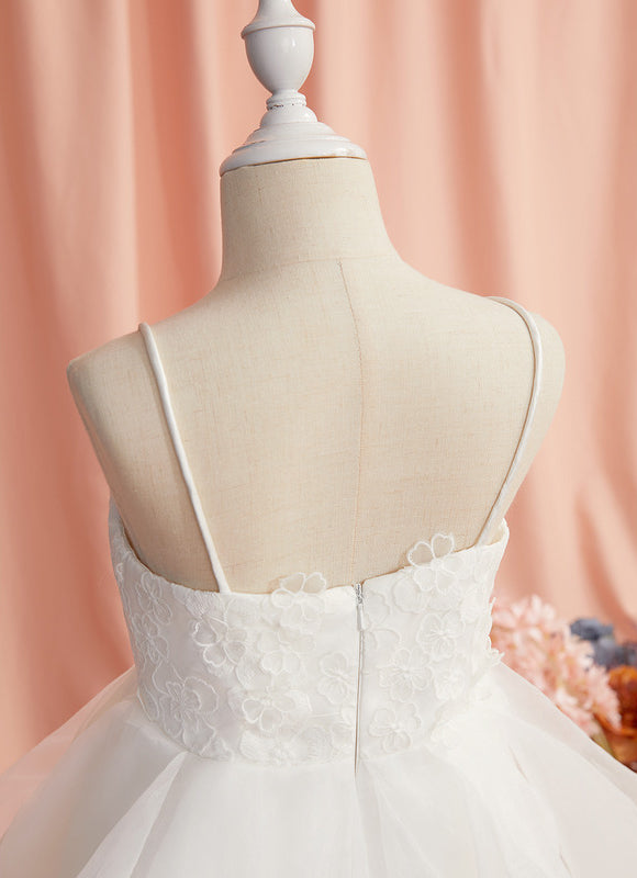 Robe Dentelle Nuageuse Florale - gallery 3