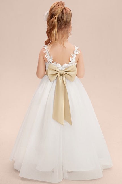 Robe Dentelle Tulle Ornée - gallery 5