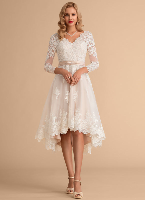 Robe Dentelle Ancienne - gallery 4