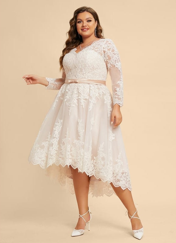 Robe Dentelle Ancienne - gallery 6