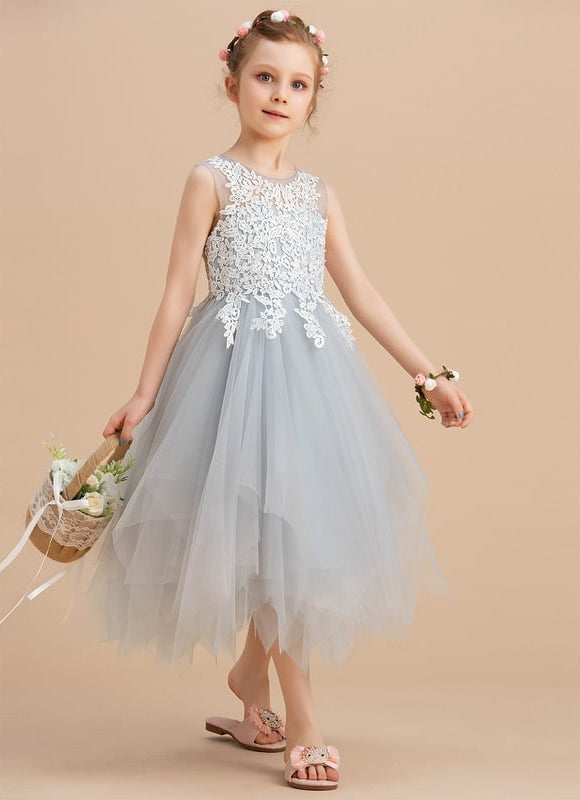 Robe Dentelle Dorée Délicate - gallery 4