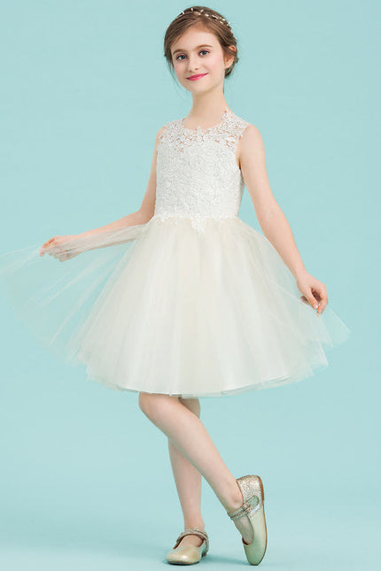 Robe Dos Nu Dentelle Blanche - gallery 8