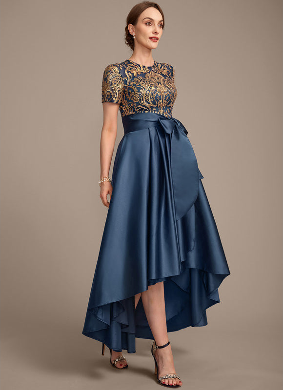 Robe Dentelle Élégante À Paillettes - gallery 6