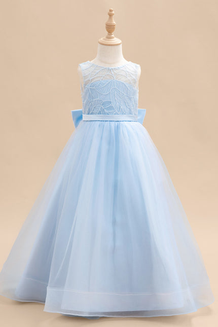 Robe Dentelle Céleste Éphémère