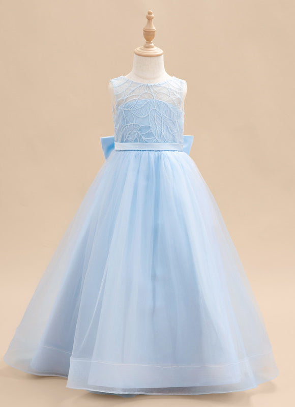 Robe Dentelle Céleste Éphémère