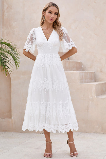 Robe Dentelle En Bas - gallery 3