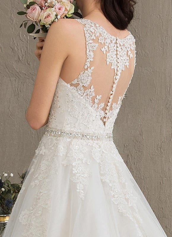 Robe Dentelle Élégance Tulle Dentelle - gallery 2
