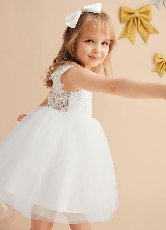 Robe Dos Nu Dentelle Blanche - gallery 4