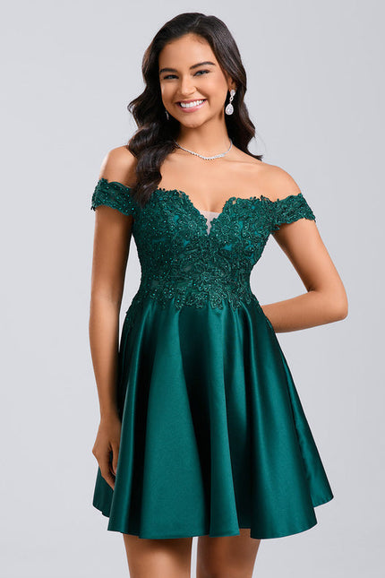 Robe Manche Dentelle - gallery 3