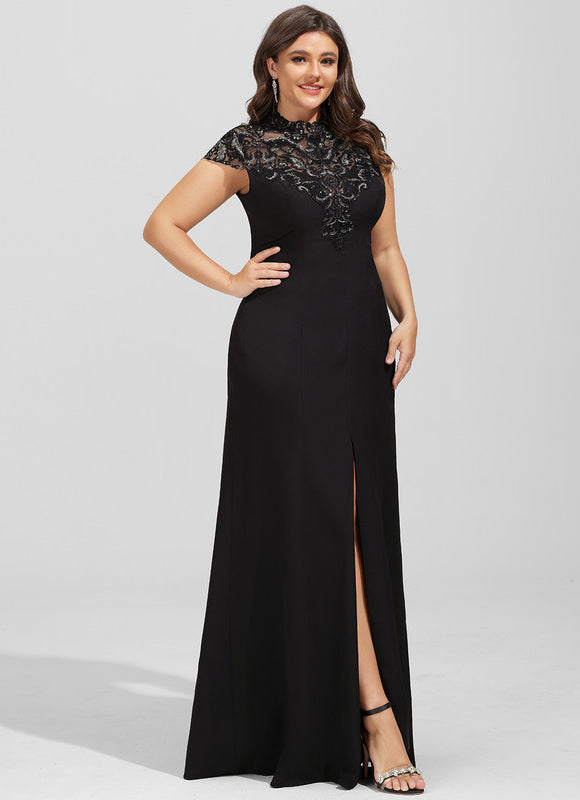 Robe Dentelle Noire Glamour - gallery 8
