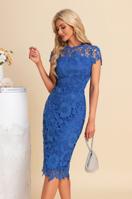 Robe Courte Dentelle Mariage - gallery 1