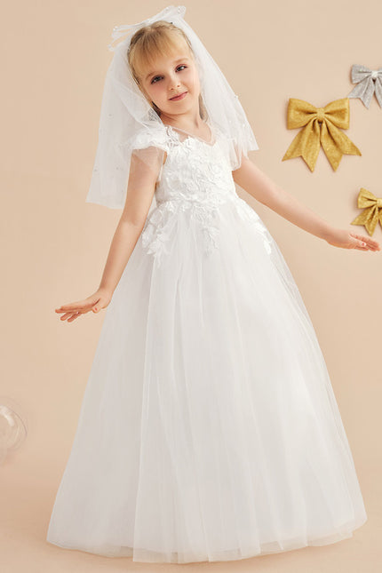 Robe Dentelle Éclat Floral Éthéré - gallery 5