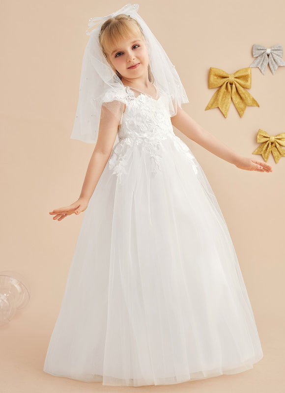 Robe Dentelle Éclat Floral Éthéré - gallery 5
