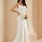 Robe Dentelle Sirène Ivoire