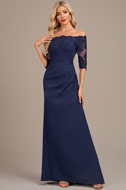 Robe Longue Dentelle Cérémonie - gallery 1