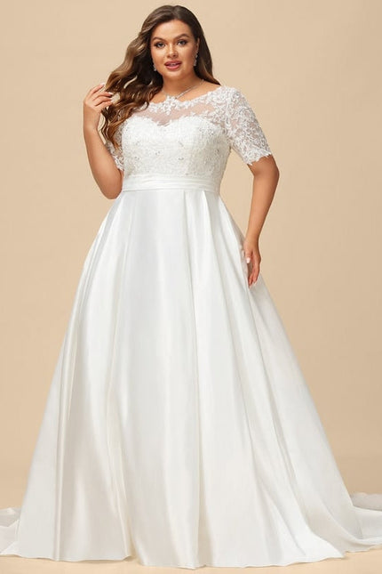 Robe Mariee Champetre Dentelle - gallery 7