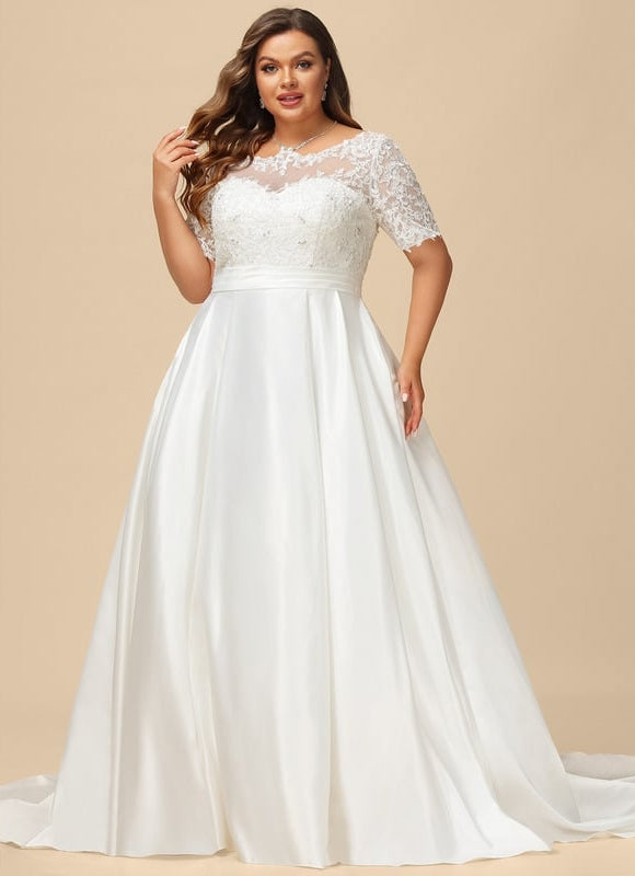 Robe Mariee Champetre Dentelle - gallery 7