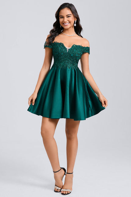 Robe Manche Dentelle - gallery 5
