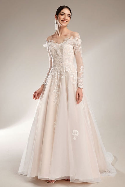 Robe Dentelle De Mariée Élégante - gallery 1