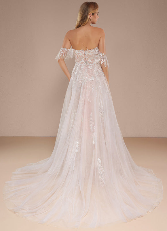 Robe Dentelle Bohème Romantique - gallery 3