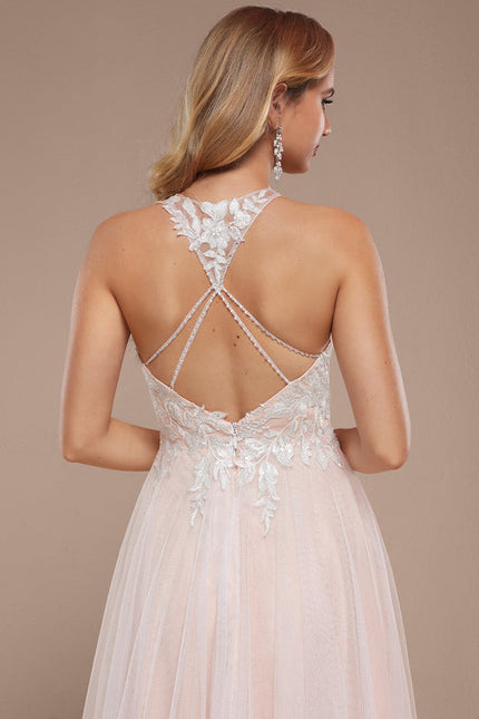 Robe Dentelle Tulle Brodée - gallery 1