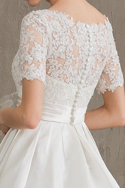 Robe Mariee Champetre Dentelle - gallery 2