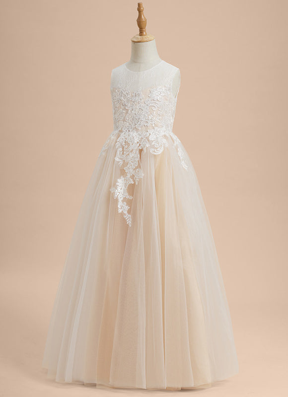 Robe Dentelle Tulle Perlée - gallery 4