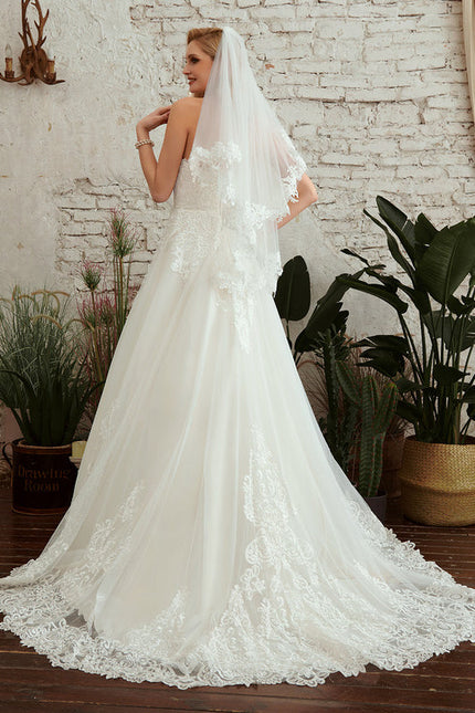 Robe Dentelle Vaporeuse Élégante - gallery 4