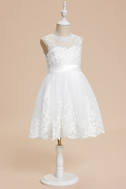Robe Dentelle Festive Délicate - gallery 2