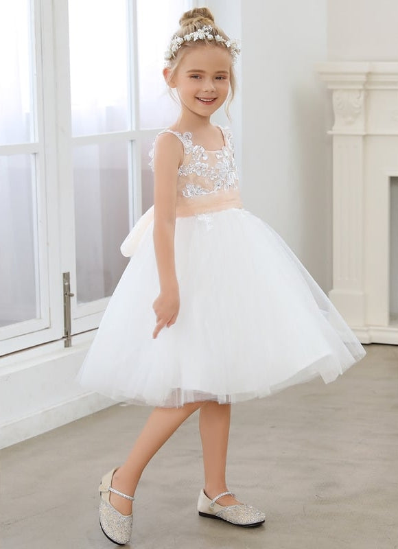 Robe Dentelle Nuptiale Enfantine - gallery 2