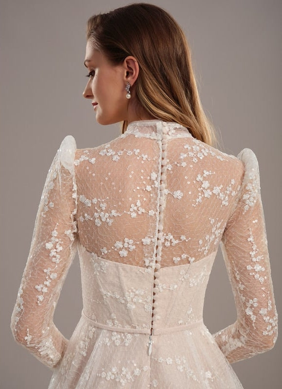 Robe Empire Dentelle - gallery 4