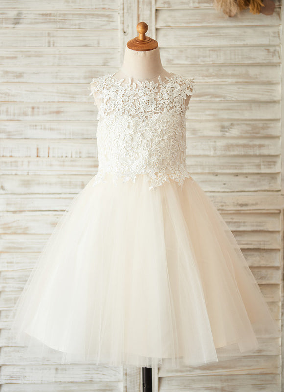 Robe Dos Nu Dentelle Blanche - gallery 4