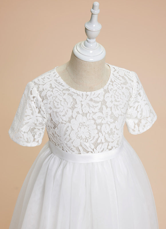Robe Mariage Civil Dentelle - gallery 2