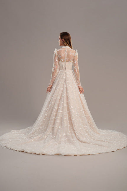 Robe Empire Dentelle - gallery 5