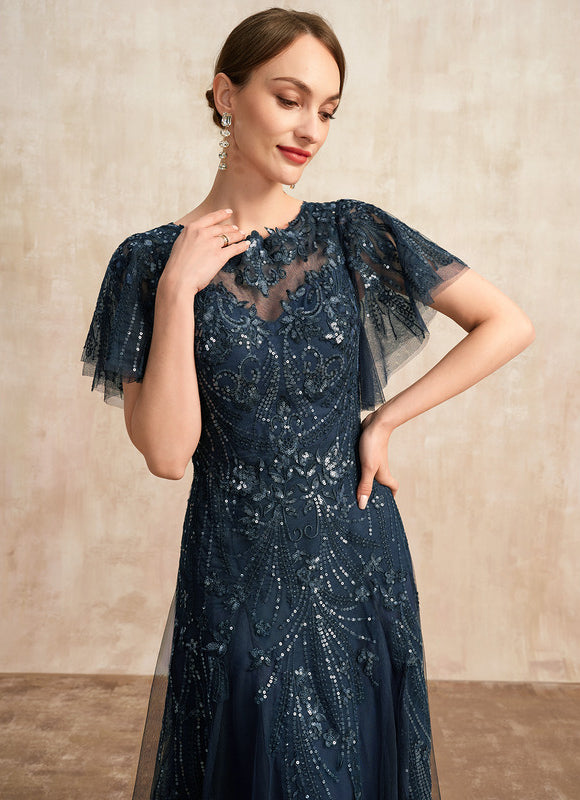 Robe Dentelle Éclat Océanique - gallery 6