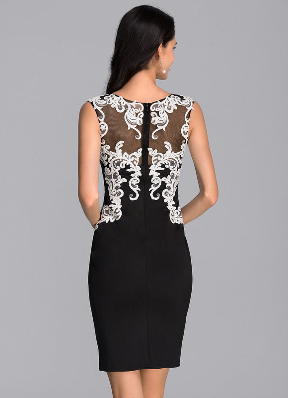 Robe Dentelle Ajustée Chic - gallery 3