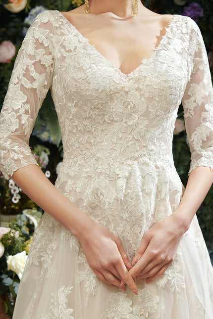 Robe Mariee Bustier Dentelle - gallery 3