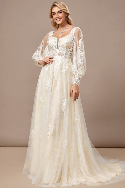 Robe Mariee Dentelle Manche Courte