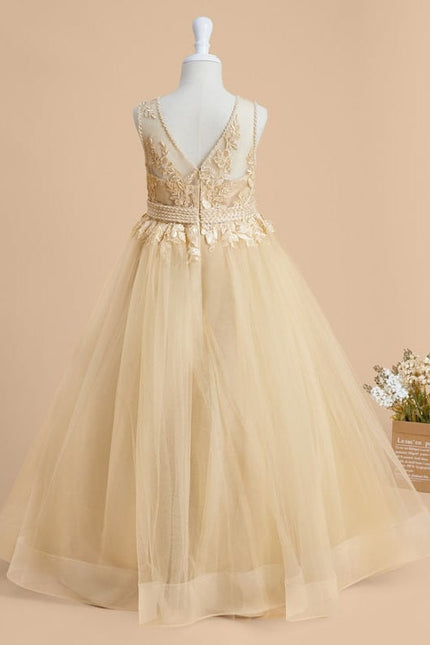 Robe Longue Romantique Dentelle - gallery 2