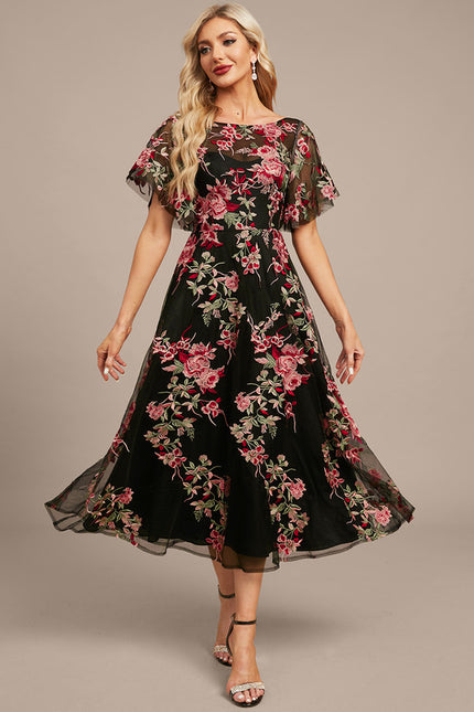 Robe Dentelle Florale Chic
