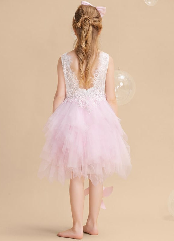 Robe Dentelle Tulle Douce - gallery 7