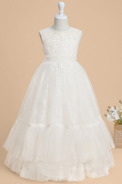 Robe Ivoire Dentelle