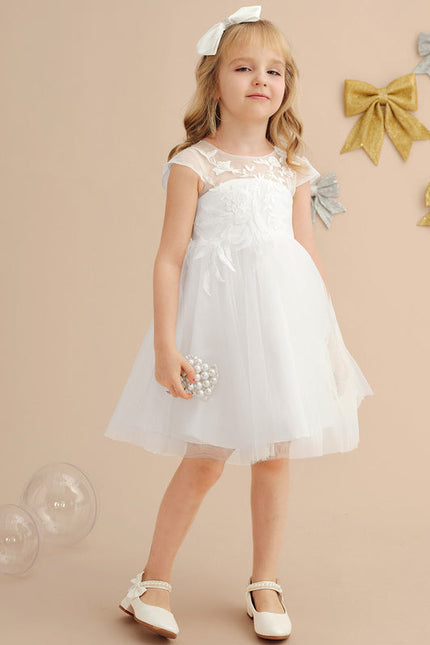 Robe Dos Nu Dentelle Blanche - gallery 2