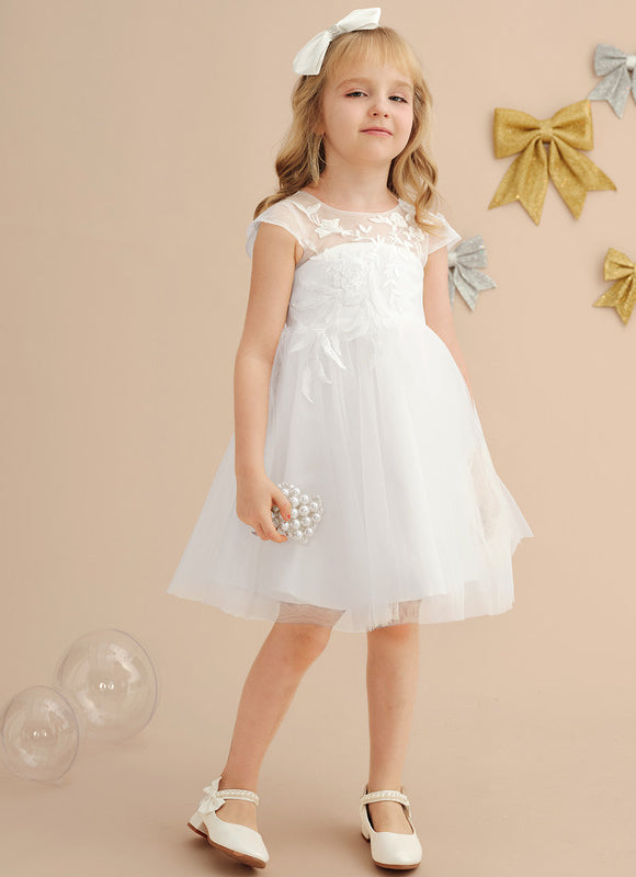 Robe Dos Nu Dentelle Blanche - gallery 2