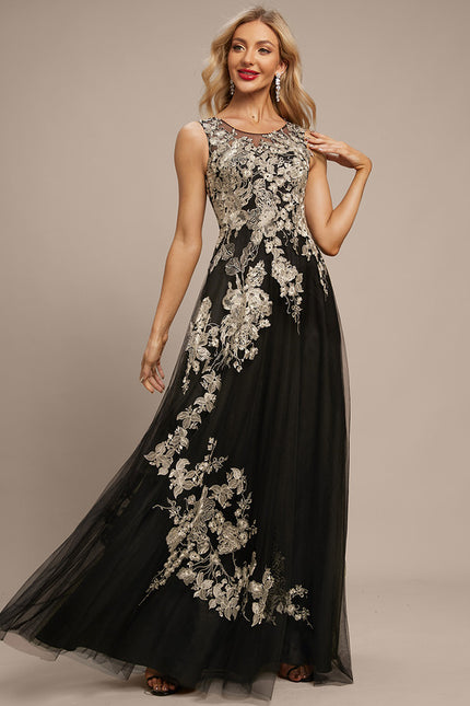 Robe Dentelle Élégance Nocturne - gallery 2