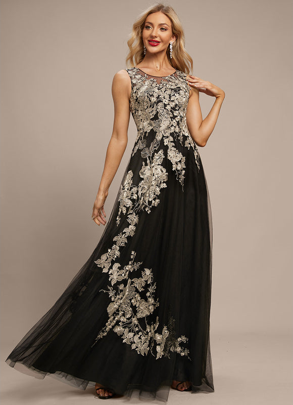Robe Dentelle Élégance Nocturne - gallery 2
