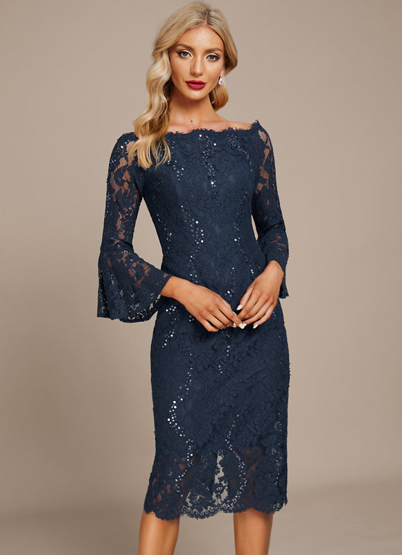 Robe Dentelle Nuit Étoilée - gallery 1