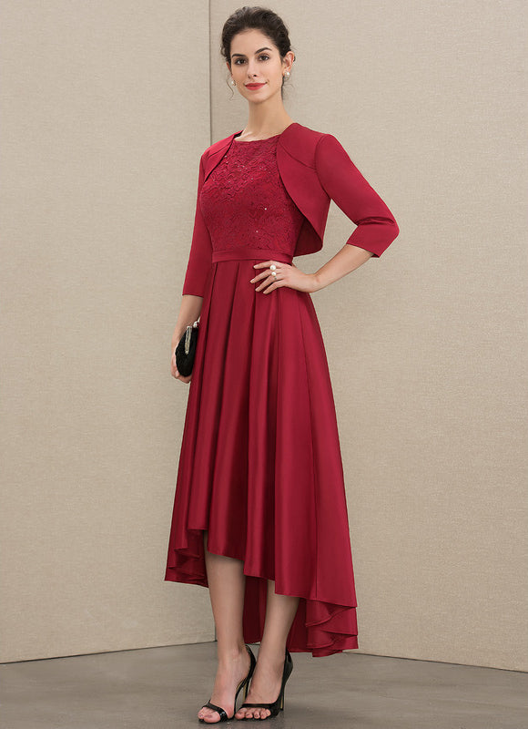 Robe Dentelle Rouge Chic - gallery 5