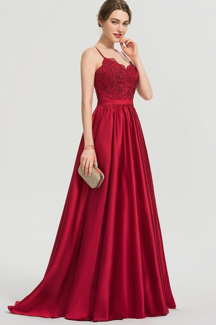 Robe Dentelle Ébène Rubis - gallery 9
