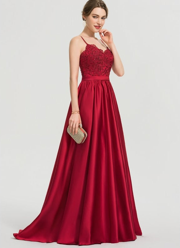 Robe Dentelle Ébène Rubis - gallery 9